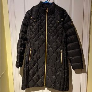 Michael Kors Black Down Coat
